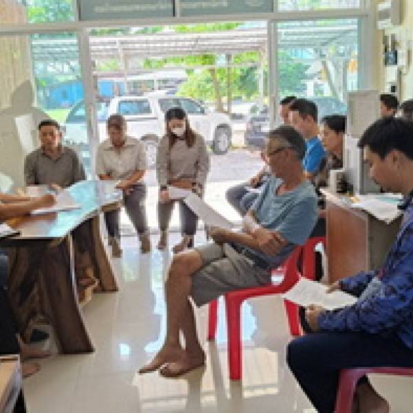 ปศุสัตว์ชัยนาท ประชุมชี้แจงมาตรการของกรมปศุสัตว์