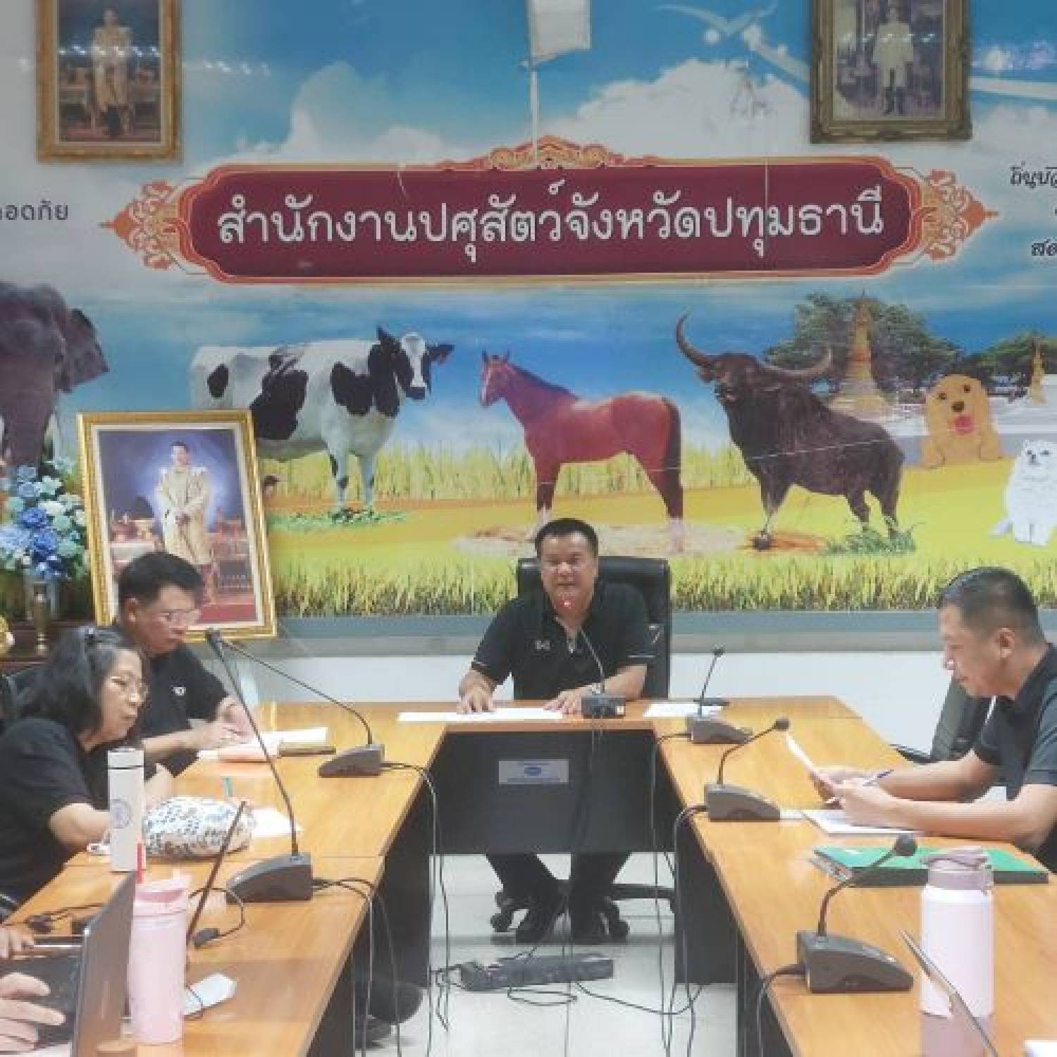 สำนักงานปศุสัตว์จังหวัดปทุมธานี ประชุมประจำเดือนกุมภาพันธ์ 2569