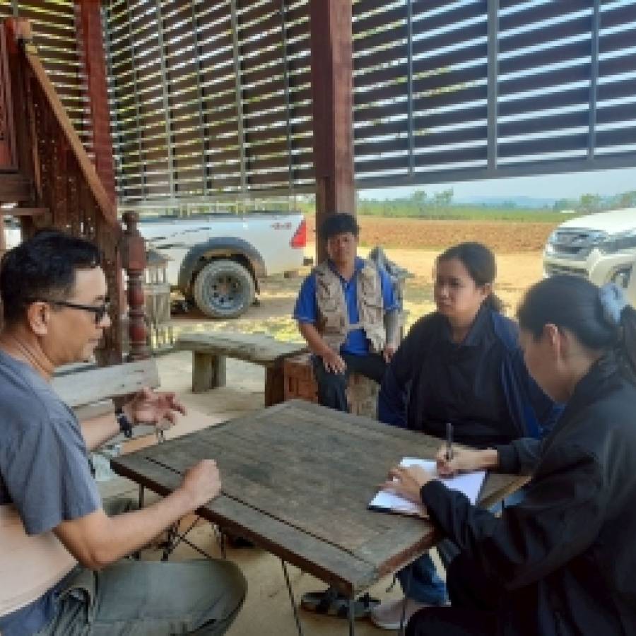 สำนักงานปศุสัตว์เขต 1 เข้าดำเนินการติดตามงานโครงการเพิ่มประสิทธิภาพและผลผลิตน้ำนมโค สหกรณ์โคนมไทยมิลค์ จำกัด