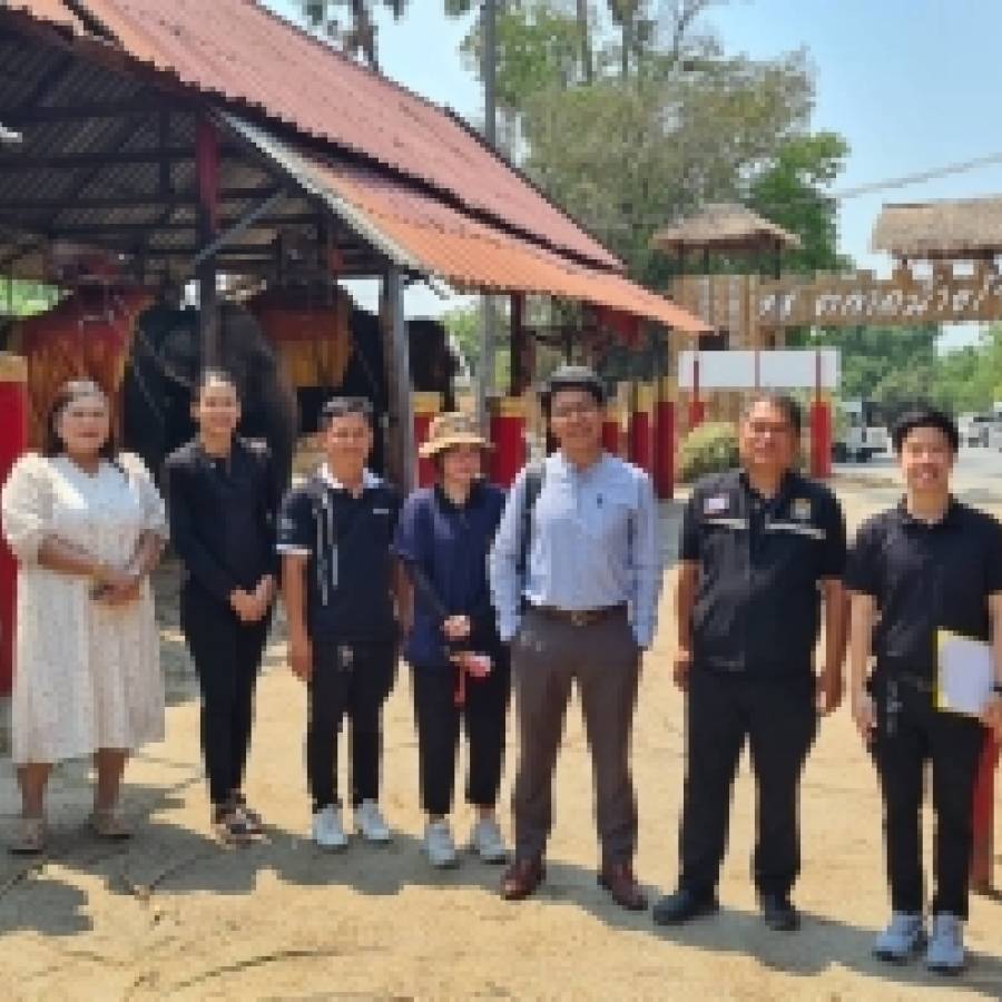 สำนักงานปศุสัตว์เขต 1 เข้าร่วมตรวจรับรองมาตรฐาน GAP ปางช้าง  ในพื้นที่อำเภอพระนครศรีอยุธยา จังหวัดพระนครศรีอยุธยา 