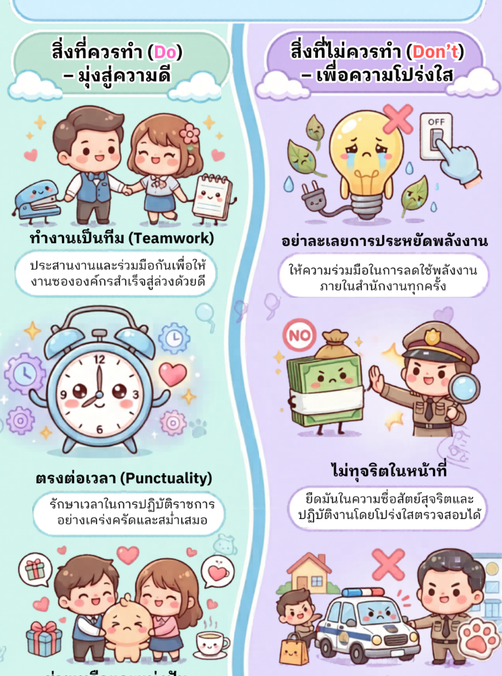 แนวทาง Do & Donot