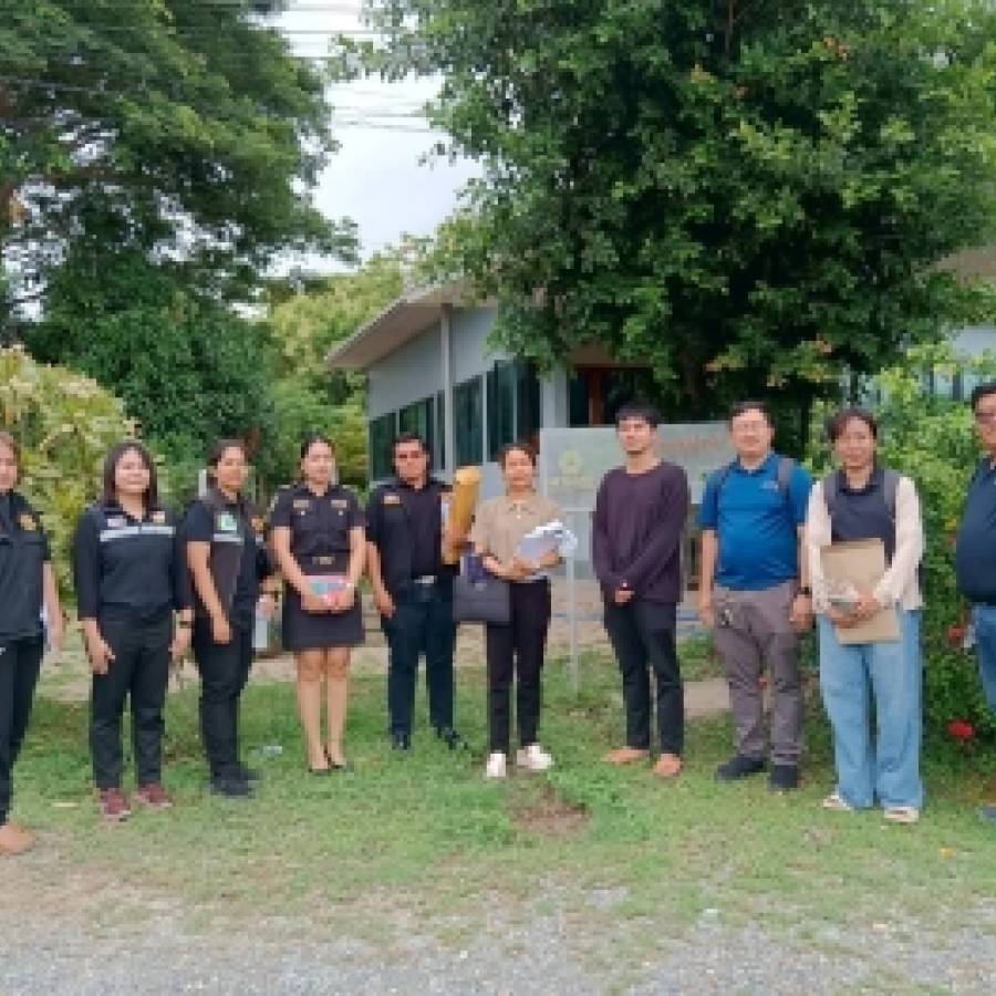 สำนักงานปศุสัตว์เขต 1 ตรวจรับรองฟาร์มปลอดโรคปากและเท้าเปื่อยในสุกร จังหวัดสิงห์บุรี