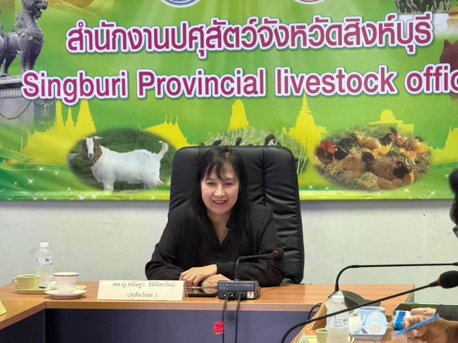 ประชุมตรวจติดตามผลการดำเนินงาน ตาม สำนักงานปศุสัตว์จังหวัดสิงห์บุรี แผนการตรวจราชการของผู้ตรวจราชการ กรมปศุสัตว์ในพื้นที่ปศุสัตว์เขต 1 รอบ 2/2569