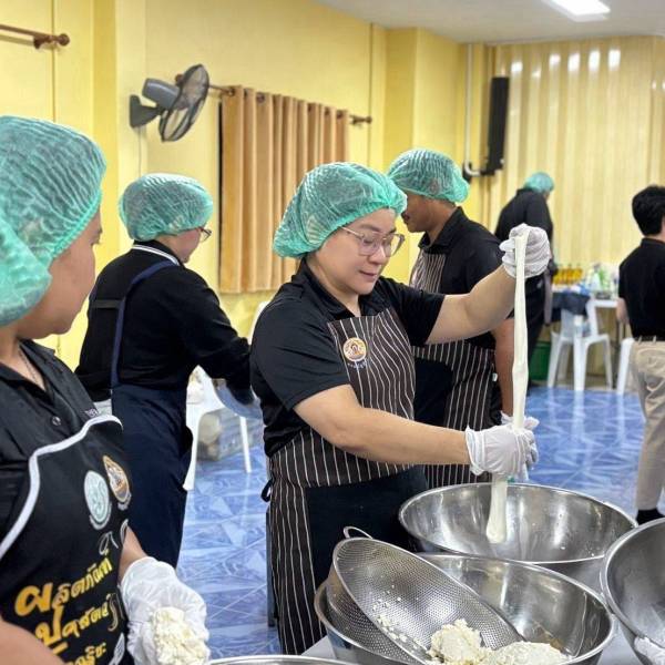 จัดฝึกอบรมเชิงปฏิบัติการ(เป็นวันที่2)ภายใต้โครงการส่งเสริมศักยภาพการแปรรูปผลิตภัณฑ์นมเพื่อความยั่งยืนของเกษตรกรผู้เลี้ยงโคนมจังหวัดลพบุรี ประจำปีงบประมาณ 2569
