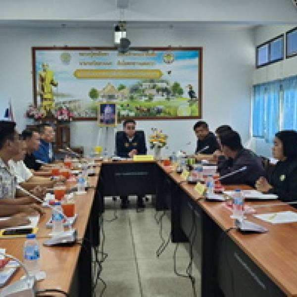ปศุสัตว์ชัยนาท ประชุมประเมินและรับรองพื้นที่ปลอดโรคพิษสุนัขบ้า ระดับอำเภอ