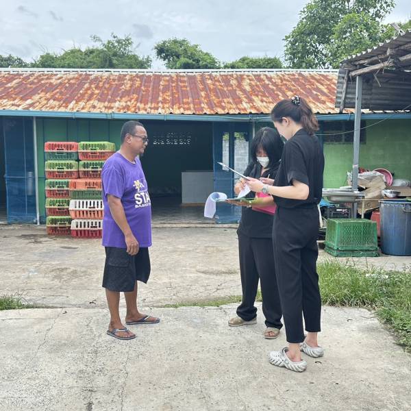 สำนักงานปศุสัตว์จังหวัดอ่างทอง กลุ่มพัฒนาคุณภาพสินค้าปศุสัตว์ ร่วมกับสำนักงานปศุสัตว์อำเภอไชโย และอำเภอเมืองอ่างทอง ลงพื้นที่ตรวจติดตามแก้ไขข้อบกพร่องการประกอบกิจการฆ่าสัตว์ ตาม พระราชบัญญัติควบคุมการฆ่าสัตว์เพื่อการจำหน่ายเนื้อสัตว์ พ.ศ. 2559