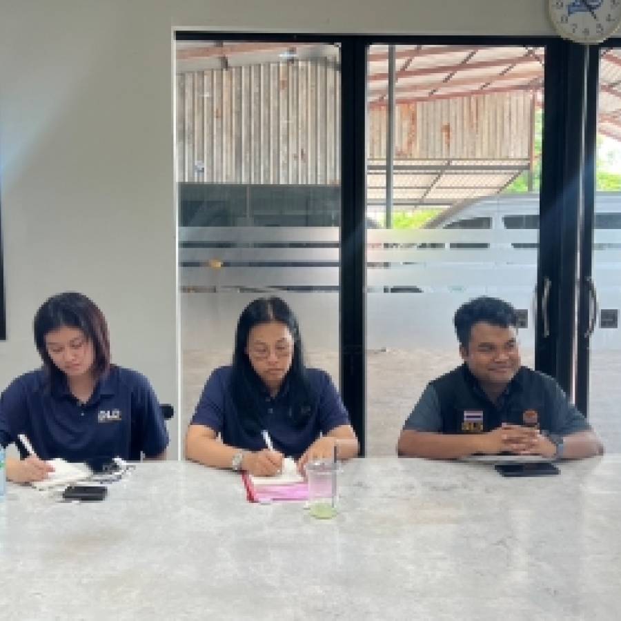 สำนักงานปศุสัตว์เขต 1 ร่วมปฏิบัติการลงพื้นที่ติดตามโครงการพัฒนาศักยภาพการผลิตและการตลาดโคเนื้อรองรับ FTA