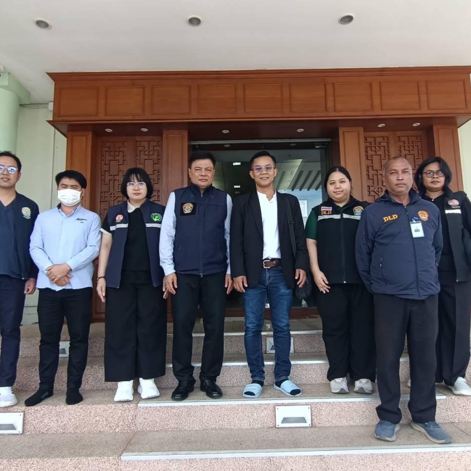 สำนักงานปศุสัตว์จังหวัดปทุมธานี ร่วมตรวจรับรองที่พักซากสัตว์ เพื่อการบริโภคภายหลังการนำเข้าภายในราชอาณาจักร ณ อำเภอคลองหลวง