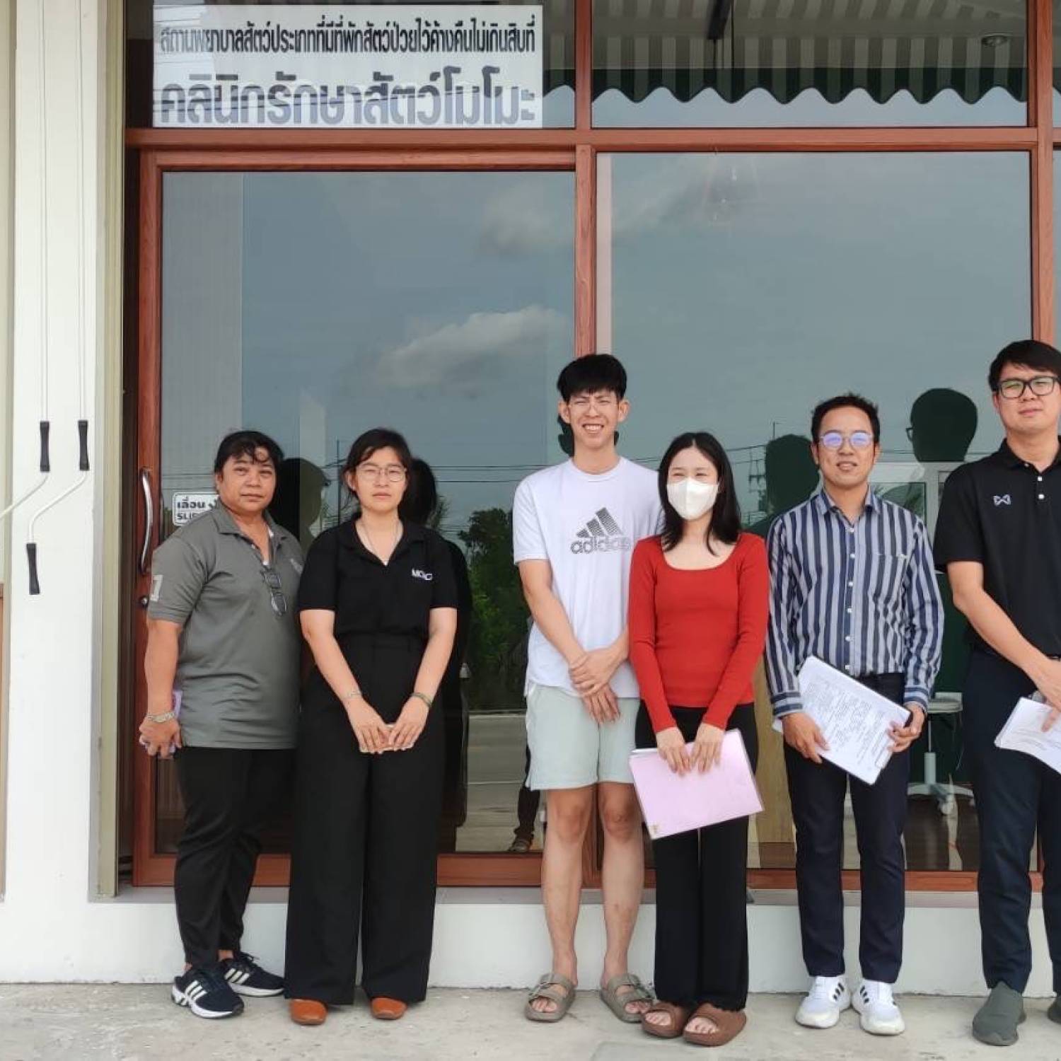 สำนักงานปศุสัตว์จังหวัดปทุมธานี ลงพื้นที่ตรวจขออนุญาตจัดตั้งและดำเนินการสถานพยาบาลสัตว์