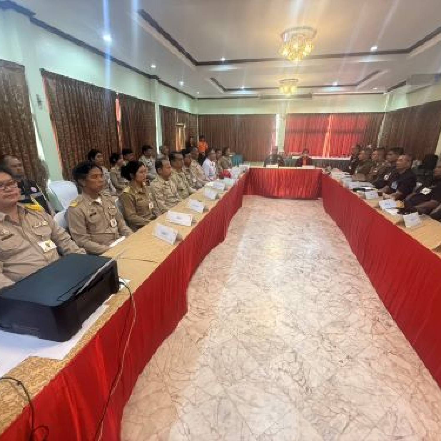 ร่วมรับเสด็จทูลกระหม่อมหญิงอุบลรัตนราชกัญญาฯ เนื่องในโอกาสเสด็จมาปิดกิจกรรม 