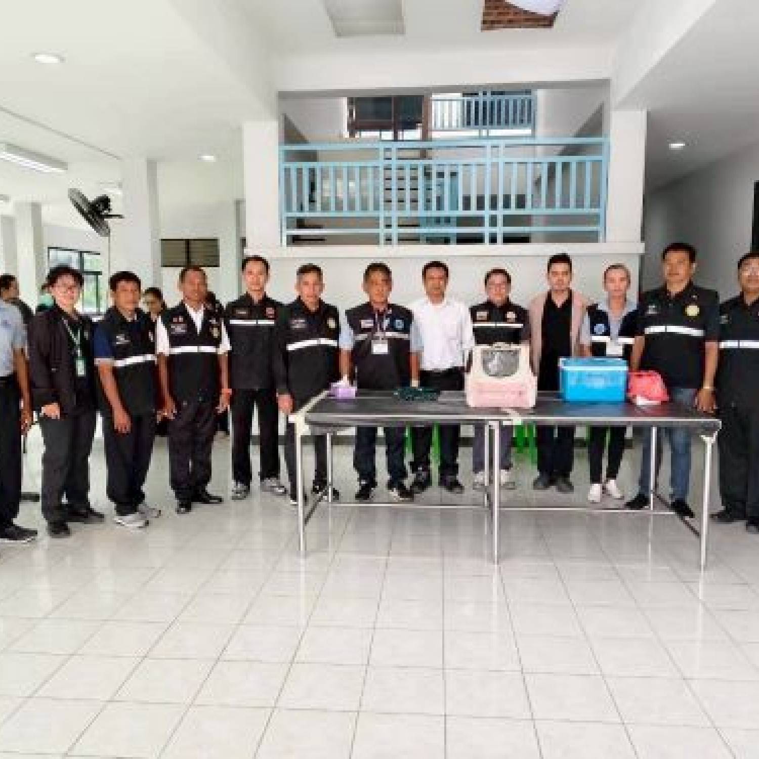 สำนักงานปศุสัตว์จังหวัดปทุมธานี กลุ่มพัฒนาสุขภาพสัตว์ สำนักงานปศุสัตว์อำเภอลำลูกกา ลงพื้นที่ฉีดวัคซีนโรคพิษสุนัขบ้า ในพื้นที่อำเภอลำลูกกา