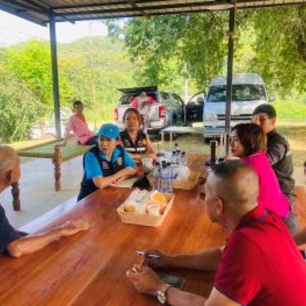 ตรวจประเมินเพื่อรับรองสถานภาพฟาร์มปลอดโรคบรูเซลลาในแพะ จังหวัดสระบุรี