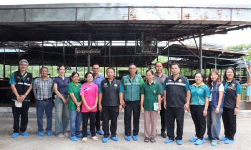 สำนักงานปศุสัตว์เขต 1 ตรวจสอบปริมาณน้ำนมโคและประชากรโค ในพื้นที่ปศุสัตว์เขต 1 ระหว่างวันที่ 6-10 พฤษภาคม 2568